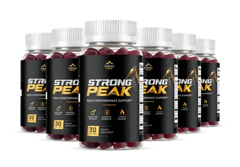 6 Bottles of Strong Peak gummies